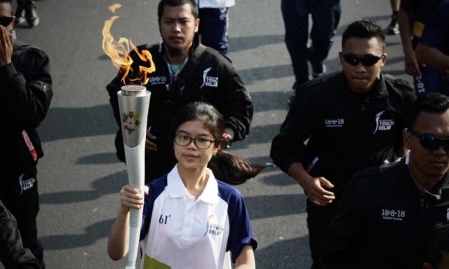 anak pembawa obor asian games 2018 indonesia beprestasi pocari sweat liputan press release terbaru