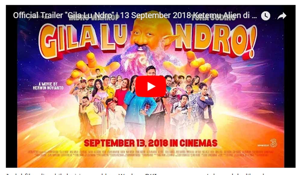 daftar film terbaru bulan september 2018 paling update dalam luar negeri lokal indonesia bintang film siapa sinposis jalan cerita jadwal bioskop diputar pemain