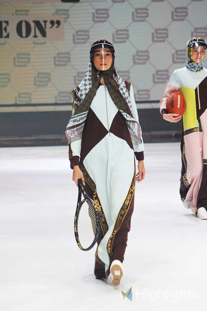 liputan event karya lia soraya modest wear sporty desainer indonesia fashion designer ifw 2019 appmi show kasual rancangan busana pakaian muslimah