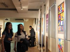 Mahasiswa Desain Komunikasi Visual Universitas Pelita Harapan ikuti pameran