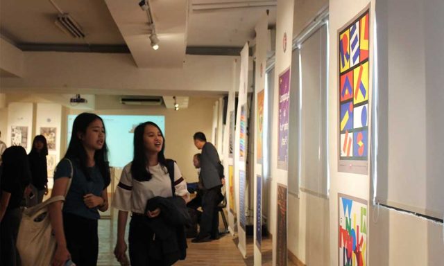 Mahasiswa Desain Komunikasi Visual Universitas Pelita Harapan ikuti pameran