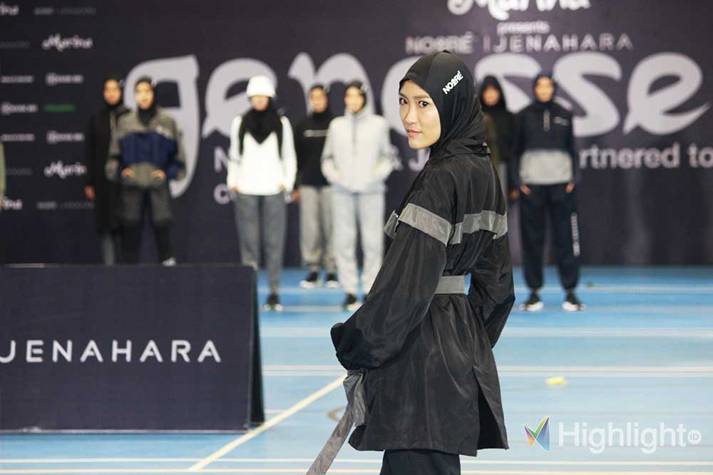 Kolaborasi Noore Sport Hijab dengan JENAHARA menampilkan koleksi pakaian olah raga terbaru