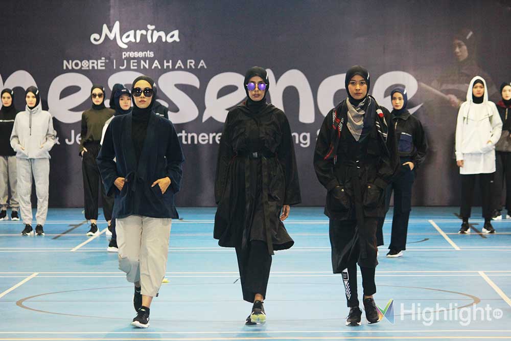 Kolaborasi Noore Sport Hijab dengan JENAHARA menampilkan koleksi pakaian olah raga terbaru