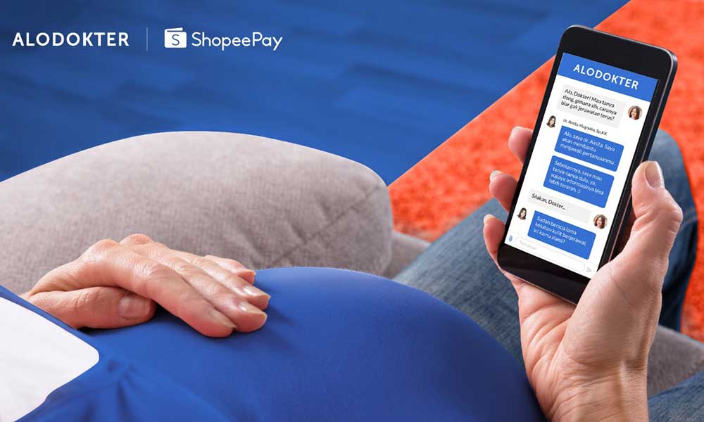 Aplikasi kesehatan ALODOKTER bekerja sama dengan ShopeePay