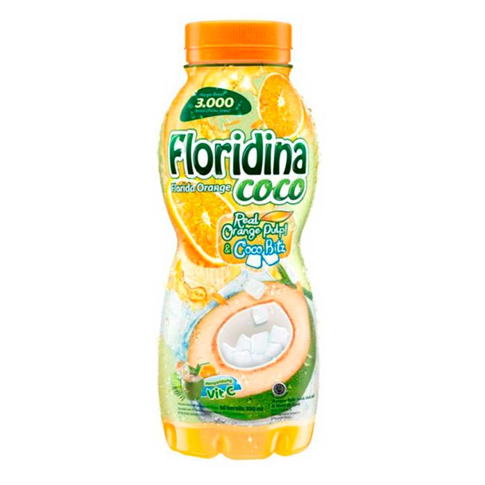 Floridina meluncurkan varian produk terbaru Floridina Coco dengan rasa es kelapa da jeruk