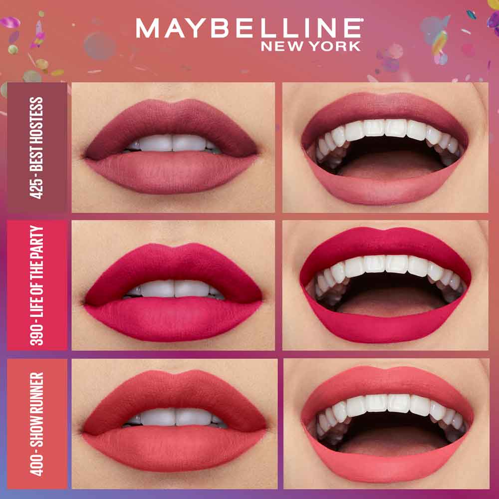 Maybelline Superstay Matte Ink limited birthday edition warna varian produk lipstik terbaru