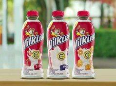 Milkuat peluncuran launching produk terbaru indofood lkaya vitamin c