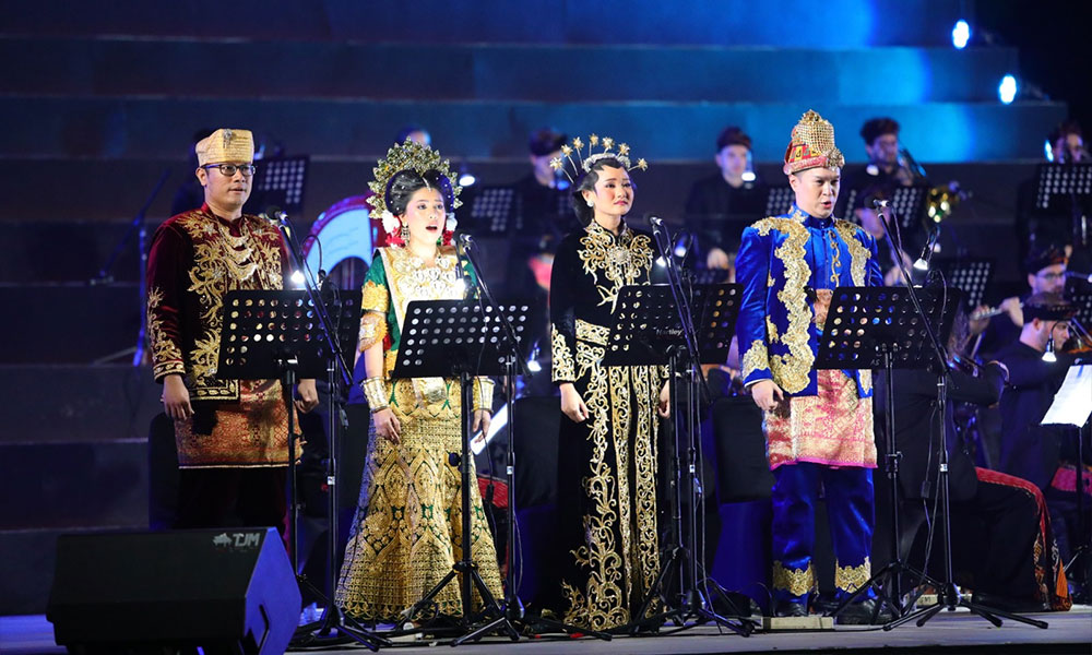 Kemendikbudristek pagelaran musik Orkestra G20 konser musik musisi indonesia