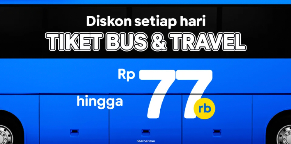 aplikasi tiket.com layanan fitur terbaru bus travel pesan online