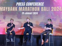 Maybank Indonesia Elite Label Road Race Marathon 2024 Bali lomba lari